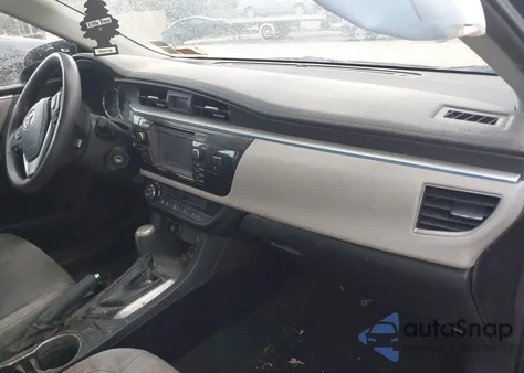 2014 Toyota Corolla Le Eco Plus z USA, uszkodzony, nr VIN 2T1BPRHE5EC133911